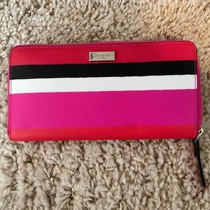NWT Kate Spade Laurel Way Bonita zip around wallet